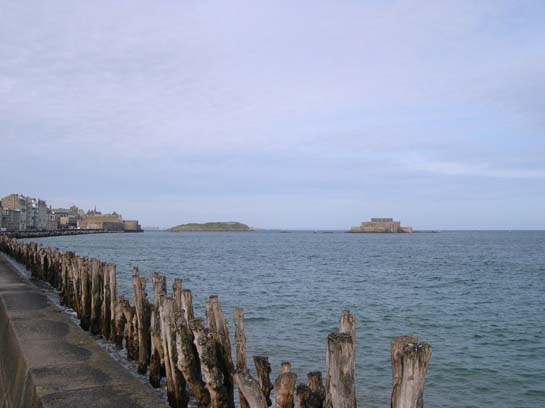  la mer à marée haute